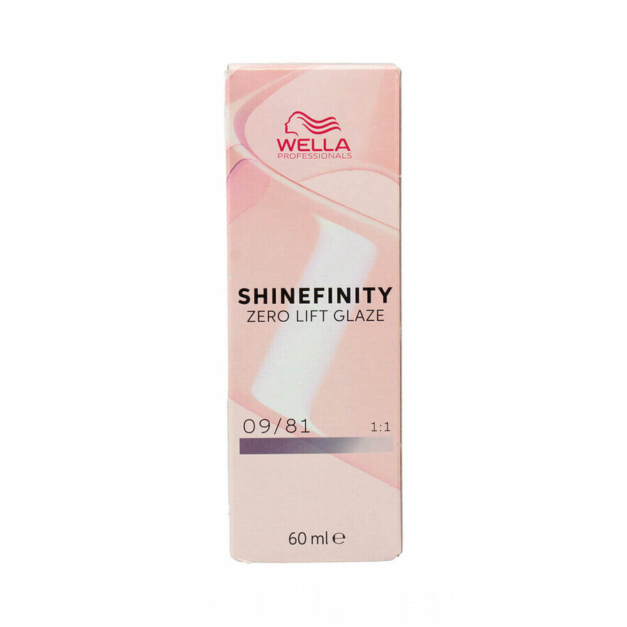 Colorare Permanentă Wella Shinefinity culoare nr. 09/81 (60 ml)