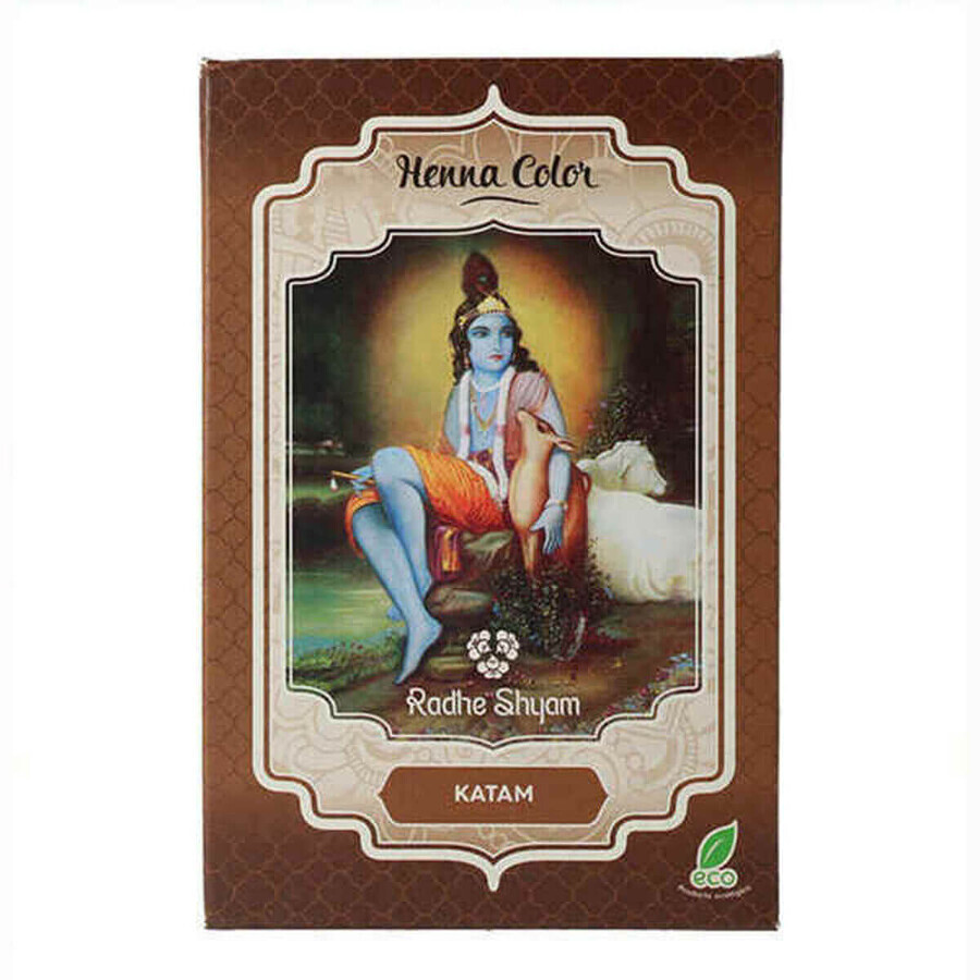 Pusiau laikinas dažas Henna Radhe Shyam 001320025 Katam (100 g)