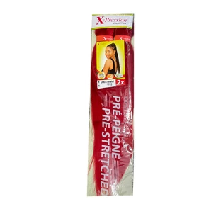 Extensiones X-Pression Pre Peine Rojo 2 Unidades
