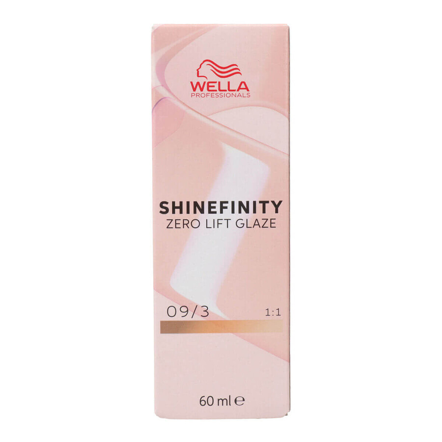 Comprar Vopsea Semipermanentă Wella Shinefinity Color Nº 09.3 60 ml Vopsea Semipermanentă Wella Shinefinity Color Nº 09.3 60 ml