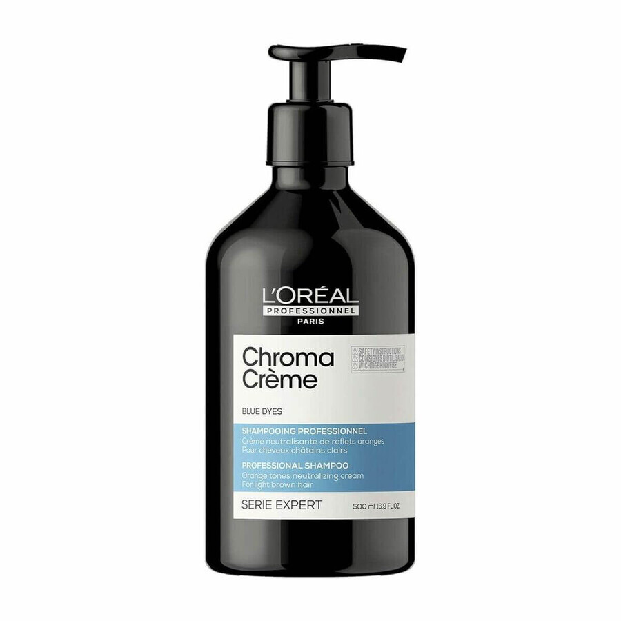 Cumpără Șampon Neutralizator de Culoare L'Oreal Professionnel Paris Chroma Crème Albastru (500 ml) Șampon Neutralizator de Culoare L'Oreal Professionnel Paris Chroma Crème Albastru (500 ml)