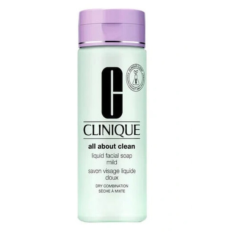 Clinique All About Clean Liquid Face Soap for combination skin, 200ml