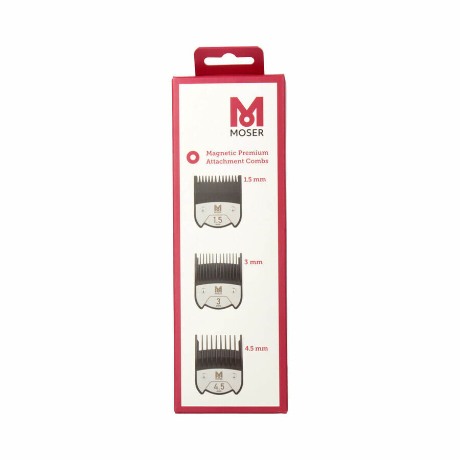 Buy Set of combs/brushes Wahl Moser Pack Peines (1.5/3/4.5 MM) Set of combs/brushes Wahl Moser Pack Peines (1.5/3/4.5 MM)