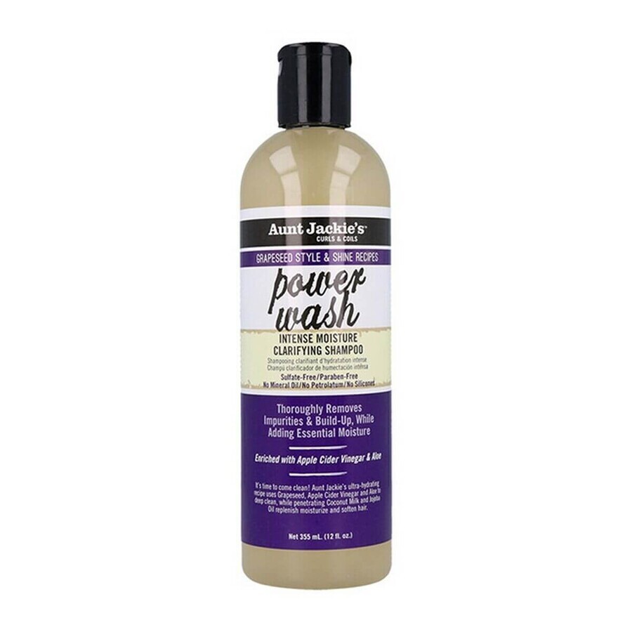 Winkel op Shampoo Aunt Jackie's Curls & Coils Grapeseed Power Wash (355 ml) Shampoo Aunt Jackie's Curls & Coils Grapeseed Power Wash (355 ml)