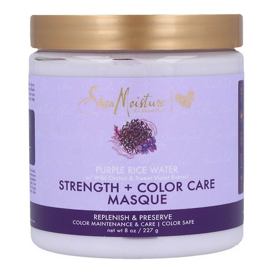 Boutique Masque pour cheveux Purple Rice Water Shea Moisture Moisture Purple (227 g) Masque pour cheveux Purple Rice Water Shea Moisture Moisture Purple (227 g)