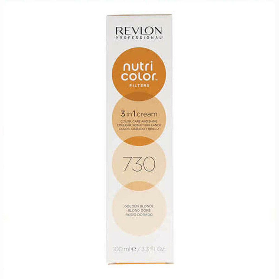 Winkel op Haarmasker Nutri Color Filters 730 Revlon Goudblond (100 ml) Haarmasker Nutri Color Filters 730 Revlon Goudblond (100 ml)
