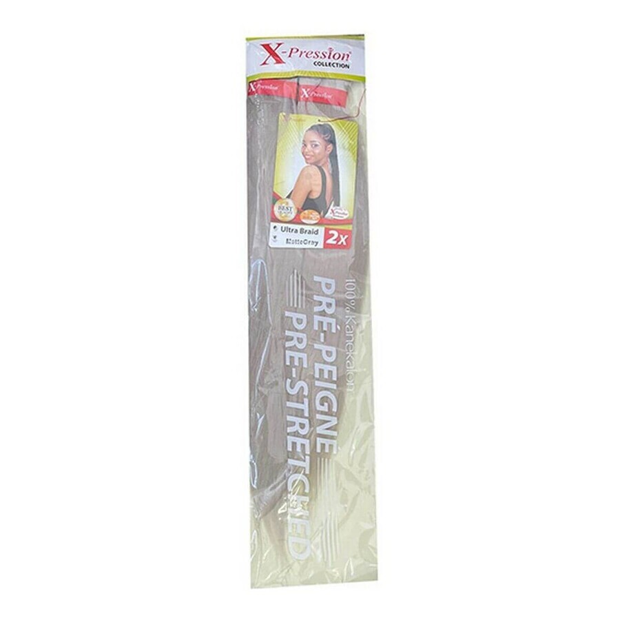 Buy Hair extensions Pre-Peigne X-Pression Mattegray (1X2) Hair extensions Pre-Peigne X-Pression Mattegray (1X2)