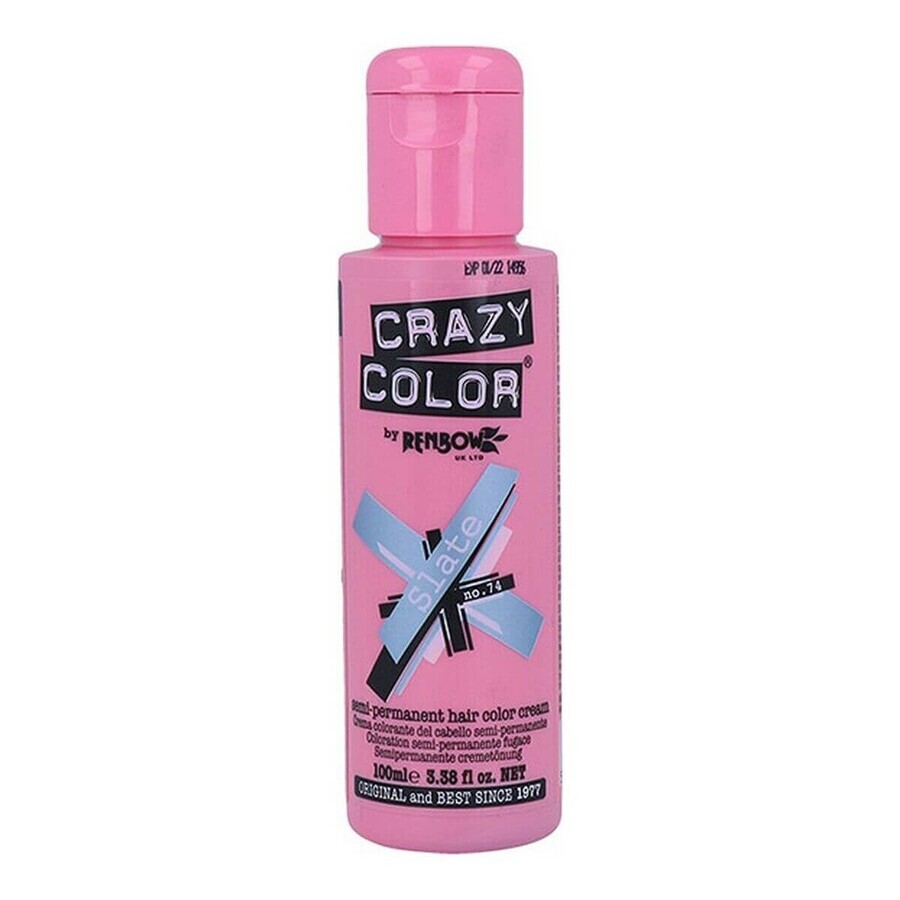 Acquista Tintura Semipermanente Slate Crazy Color Nº 74 (100 ml) Tintura Semipermanente Slate Crazy Color Nº 74 (100 ml)