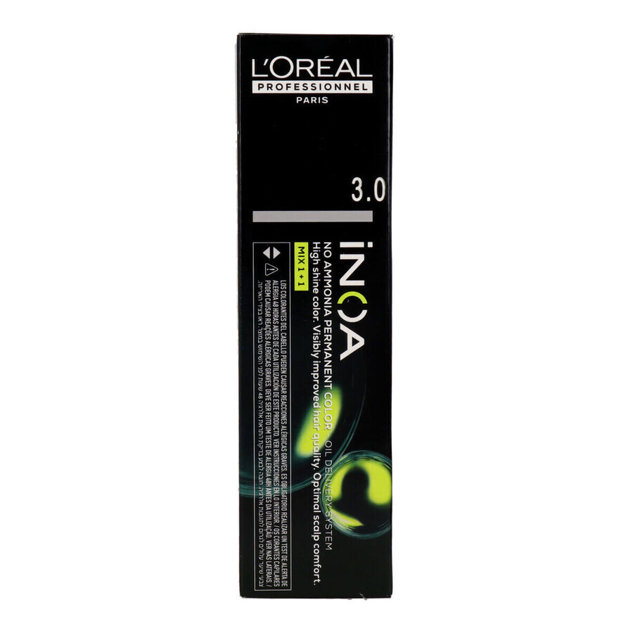 Shop Dauerfärbung L'Oreal Professionnel Paris Inoa Color Nº 3.0 60 g Dauerfärbung L'Oreal Professionnel Paris Inoa Color Nº 3.0 60 g