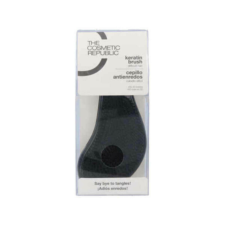 Ontwar Haarborstel Keratin The Cosmetic Republic Cosmetic Republic Zwart