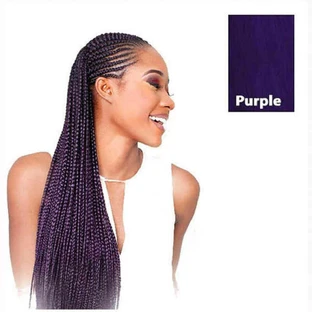 X-Pression Extensiones de cabello 208,28 cm Pelo sintetico morado