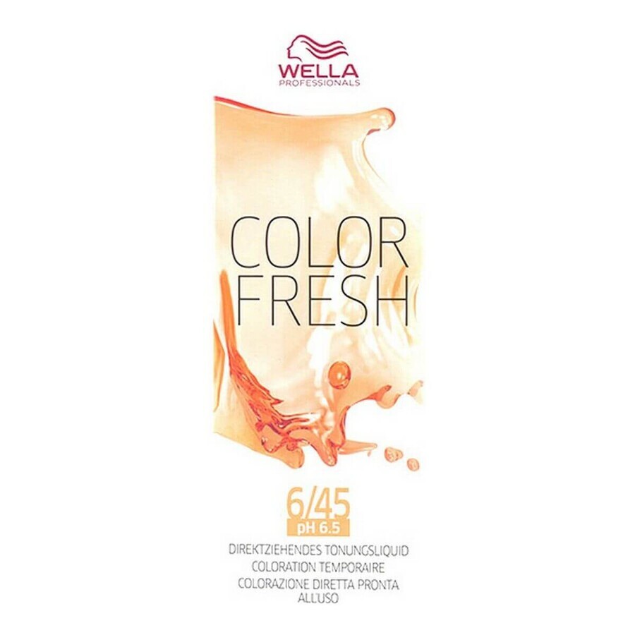 Acquista Tintura Semipermanente Color Fresh Wella 456645 6/45 (75 ml) Tintura Semipermanente Color Fresh Wella 456645 6/45 (75 ml)
