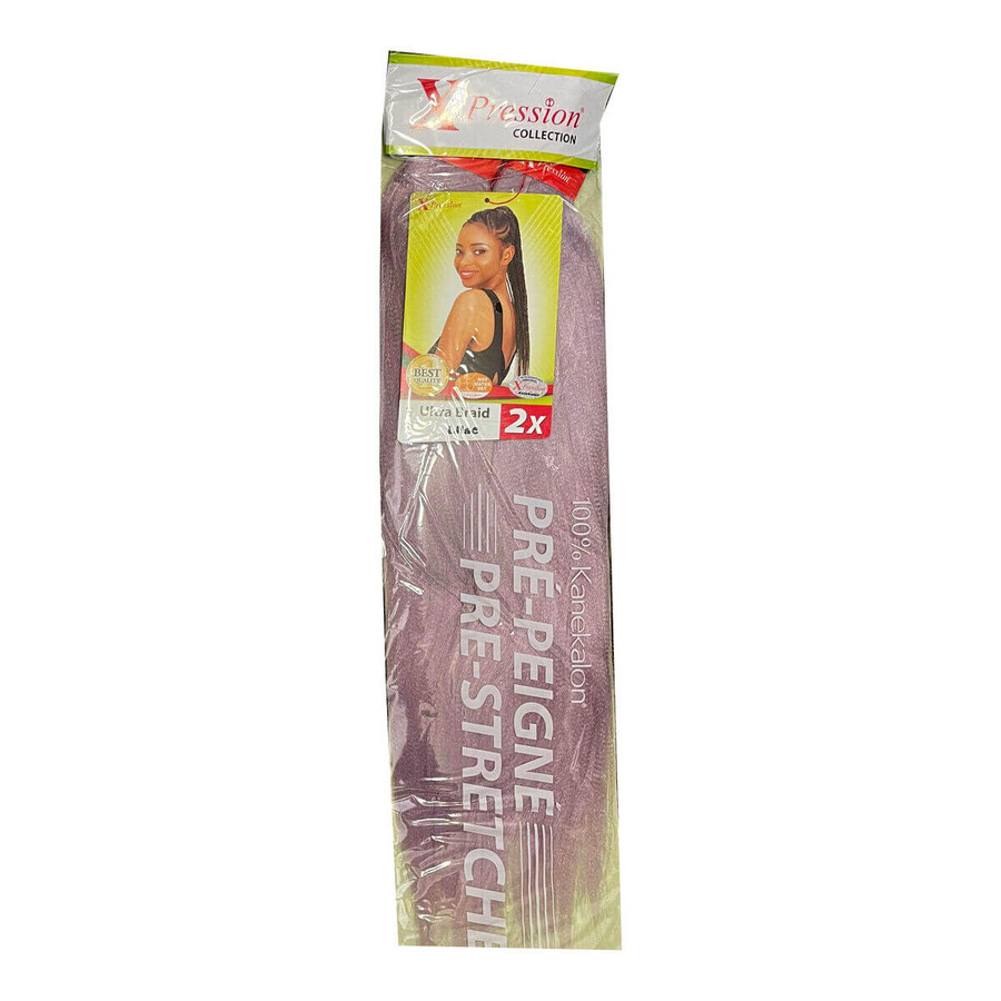Extensii pentru Păr X-Pression Pre Peigne Liliachiu 2 Unități
