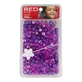 Glass beads Red Kiss Kiss L Purple 240 Pieces