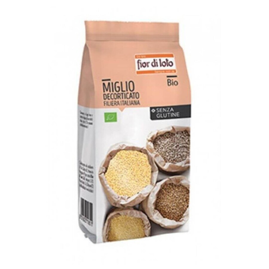 Glutenvrije gepelde gierst, 400 g, Fior Di Loto