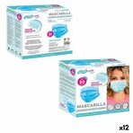 Box of hygienic masks SensiKare 50 Onderdelen (12 Stuks) Box of hygienic masks SensiKare 50 Onderdelen (12 Stuks)