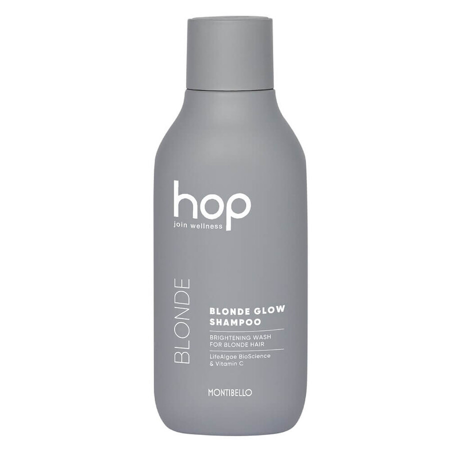 Montibello Hop Blonde Glow Shampoo voor gebleekt en geblondeerd haar, 300 ml