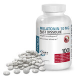 Melatonin 10 mg Cherry flavor, 100 tablets, Bronson Laboratories