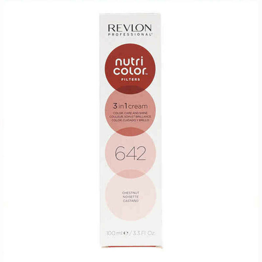 Acquista Tintura Permanente Nutri Color Revlon 642 Castano (100 ml) Tintura Permanente Nutri Color Revlon 642 Castano (100 ml)