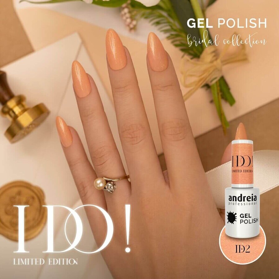 Gel nail polish Andreia I Do! ID2 Invitation 10,5 ml Gel nail polish Andreia I Do! ID2 Invitation 10,5 ml