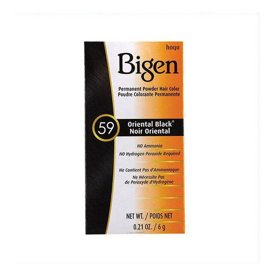 Buy Permanent Dye Bigen 59 Oriental Powdered Black (6 g) Permanent Dye Bigen 59 Oriental Powdered Black (6 g)