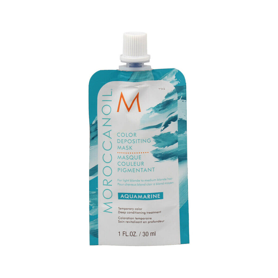 Winkel op Haarmasker Moroccanoil Depositing Aqua marine 30 ml Haarmasker Moroccanoil Depositing Aqua marine 30 ml