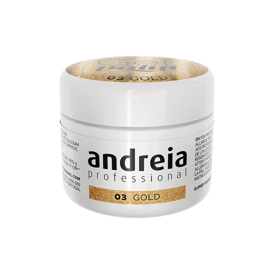 Lac de unghii gel Andreia Gel Paint Auriu* 4 ml