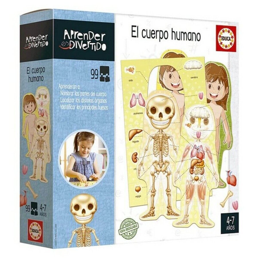 Comprar Joc Educativ El Cuerpo Humano Educa 18701 (ES) Joc Educativ El Cuerpo Humano Educa 18701 (ES)