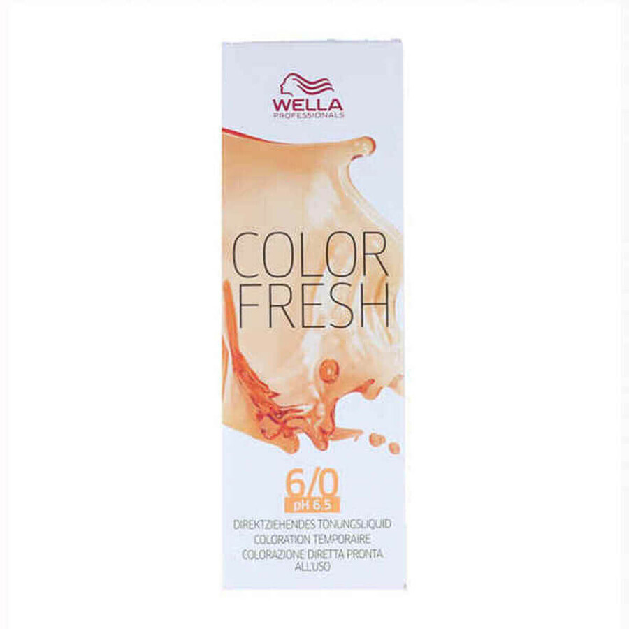 Buy Temporary Dye Color Fresh Wella Color Fresh Nº 6.0 (75 ml) Temporary Dye Color Fresh Wella Color Fresh Nº 6.0 (75 ml)