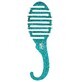 Wet Brush Brush for detangling hair in the shower Teal Glitter