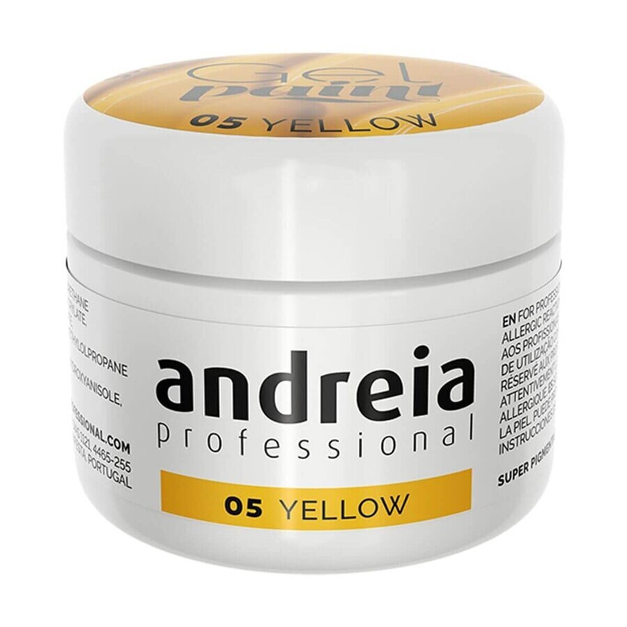 Winkel op Gellak Andreia Gel Paint 4 ml Geel Nº 05 Gellak Andreia Gel Paint 4 ml Geel Nº 05