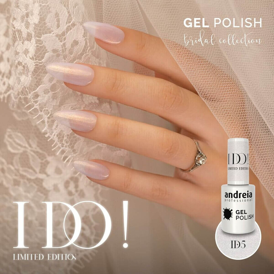 Lac de unghii gel Andreia I Do! ID5 Veil 10,5 ml