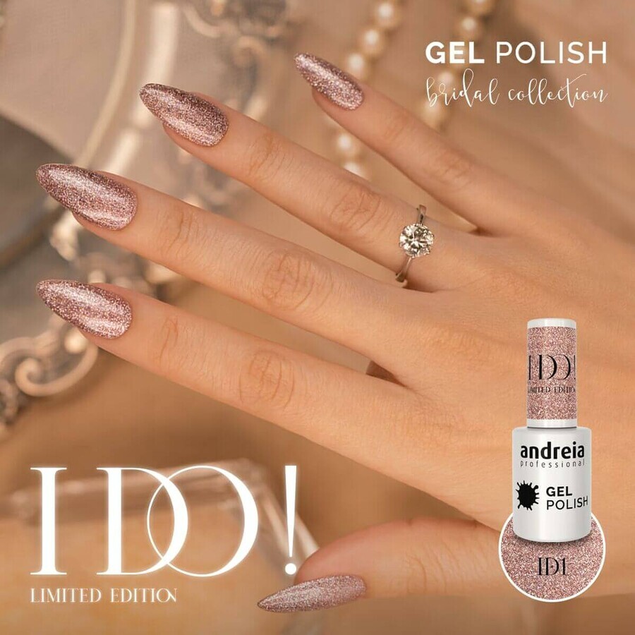 Nail polish Andreia I Do! ID1 Diamond Ring 10,5 ml
