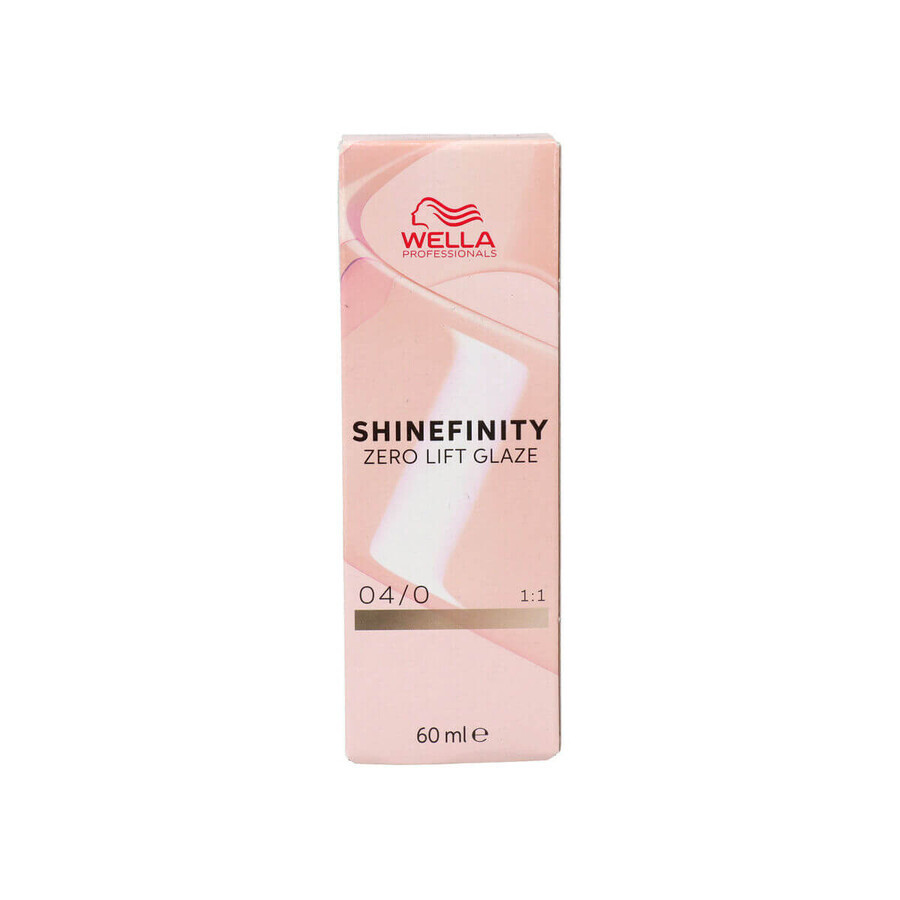 Shop Dauerfärbung Wella Shinefinity Color Nº 04/0 60 ml Dauerfärbung Wella Shinefinity Color Nº 04/0 60 ml