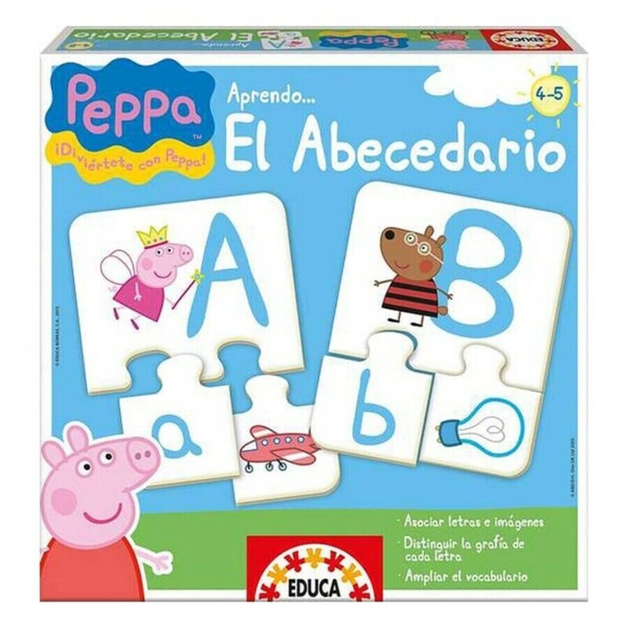 Comprar Joc Educativ El Abecedario Peppa Pig Educa 15652 (ES) Joc Educativ El Abecedario Peppa Pig Educa 15652 (ES)