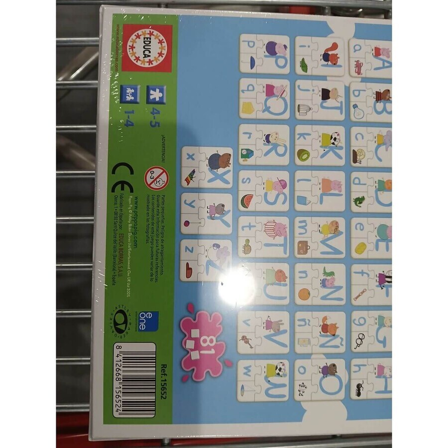 Joc Educativ El Abecedario Peppa Pig Educa 15652 (ES) Joc Educativ El Abecedario Peppa Pig Educa 15652 (ES)
