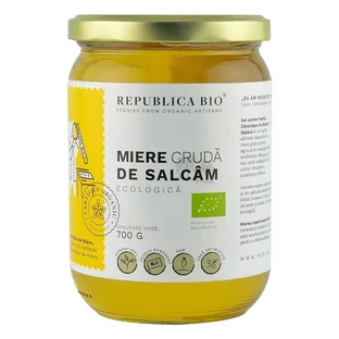 Acacia Eco rauwe honing, 700 gr, 29929, Organic Republic