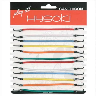 Haarelastiek Hysoki Multicolour Haak 12 Onderdelen