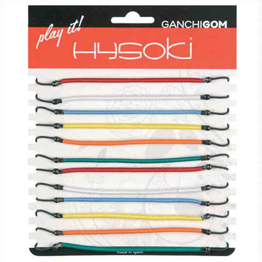 Boutique Elastiques pour Cheveux Hysoki Multicouleur Accroche 12 Pièces Elastiques pour Cheveux Hysoki Multicouleur Accroche 12 Pièces