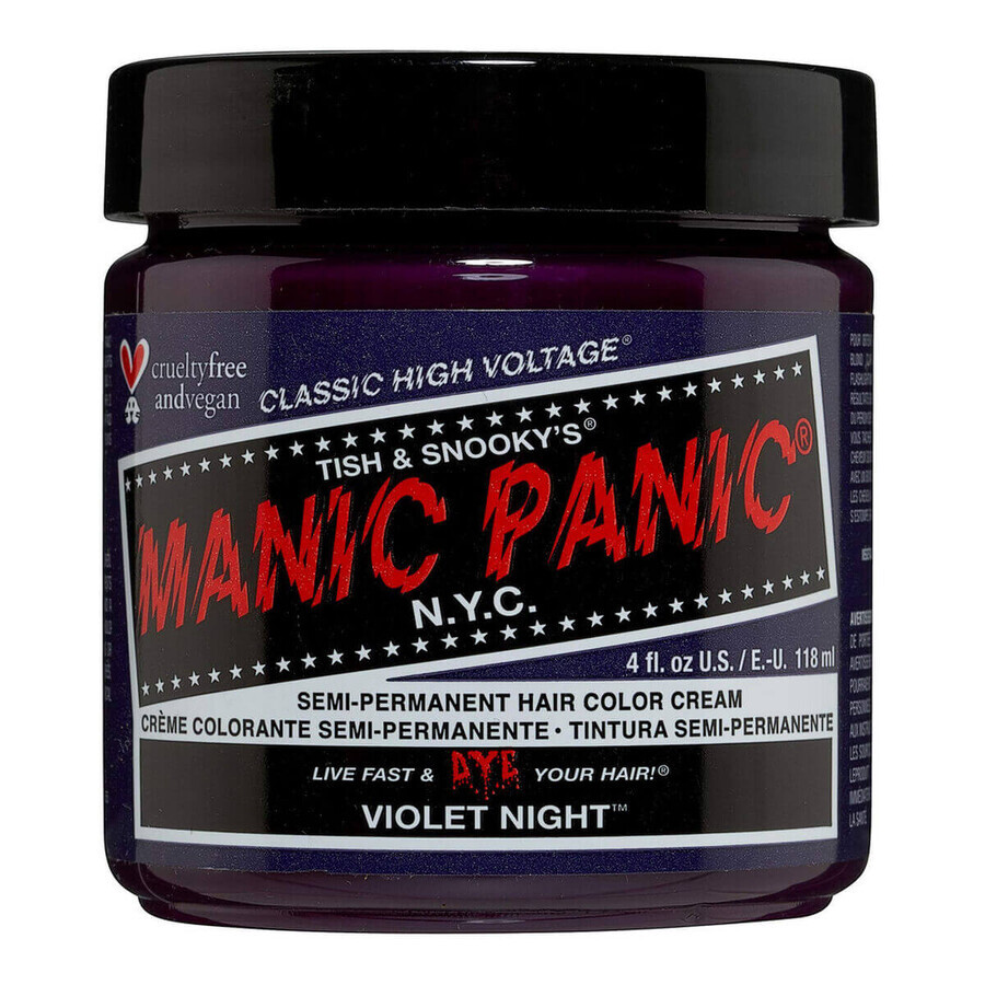 Comprar Vopsea Permanentă Classic Manic Panic Violet Night (118 ml) Vopsea Permanentă Classic Manic Panic Violet Night (118 ml)