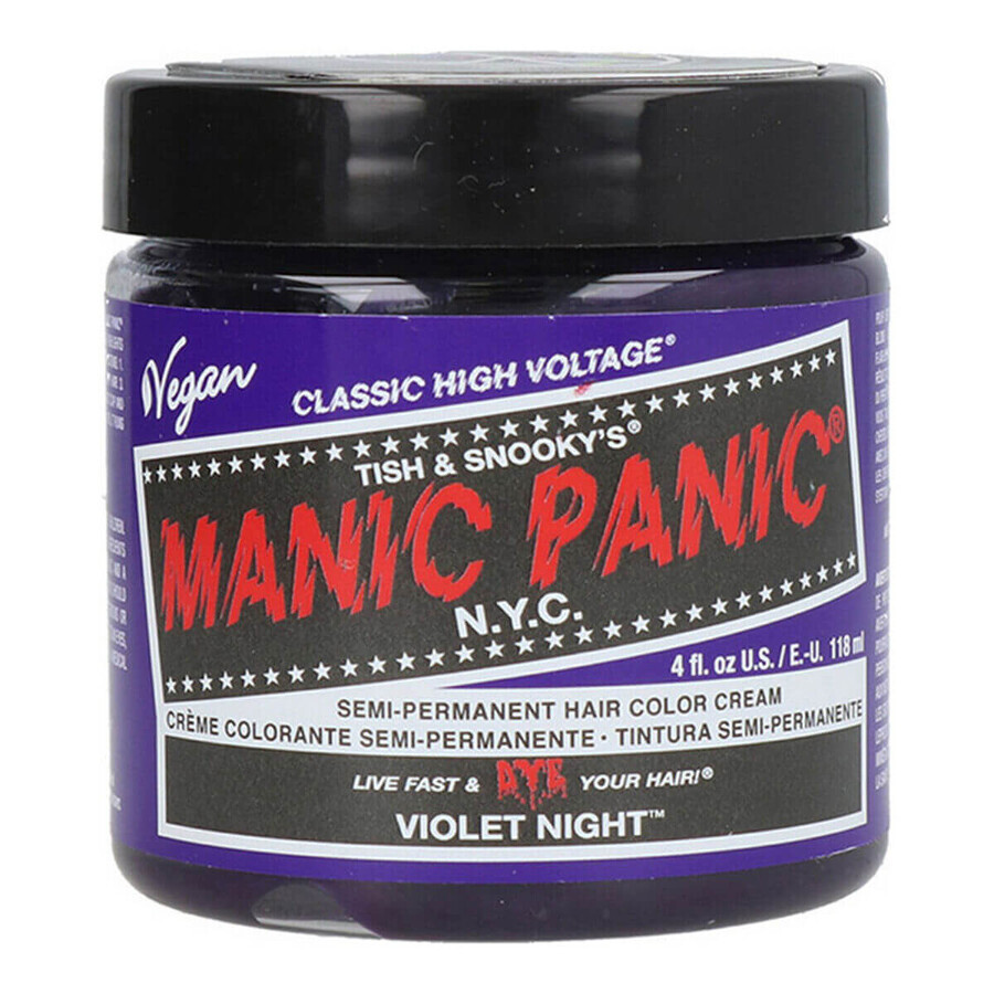 Vopsea Permanentă Classic Manic Panic Violet Night (118 ml) Vopsea Permanentă Classic Manic Panic Violet Night (118 ml)