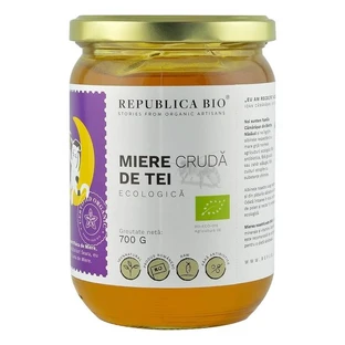Miel cruda de Tei Eco, 700 gr, Republica Bio