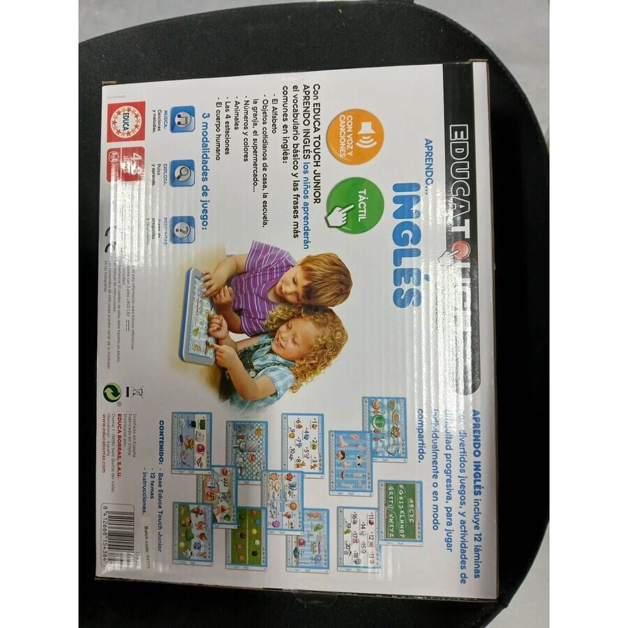 Educatief Spel Educa I learn English. Touch Junior (EN) Educatief Spel Educa I learn English. Touch Junior (EN)