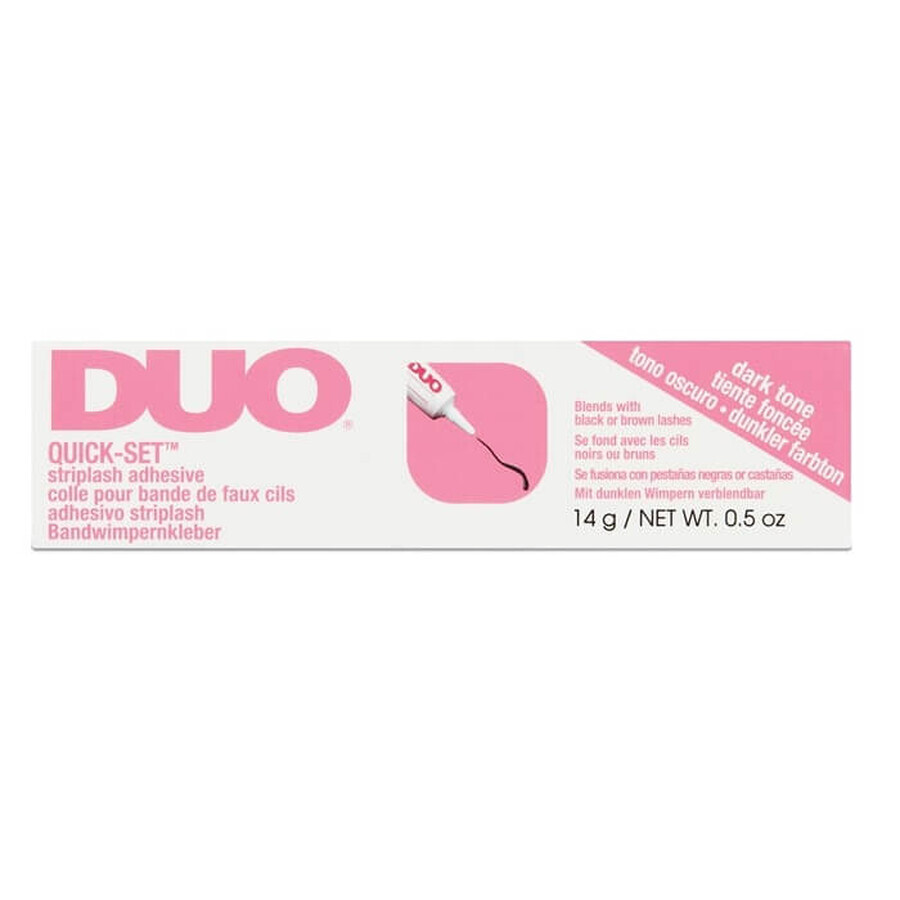 Ardell Duo Quick Striplash Zelfklevende Wimperlijm Donker, 14g