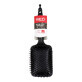 Detangling Hairbrush Red Kiss Kiss Rubberized Black Squared