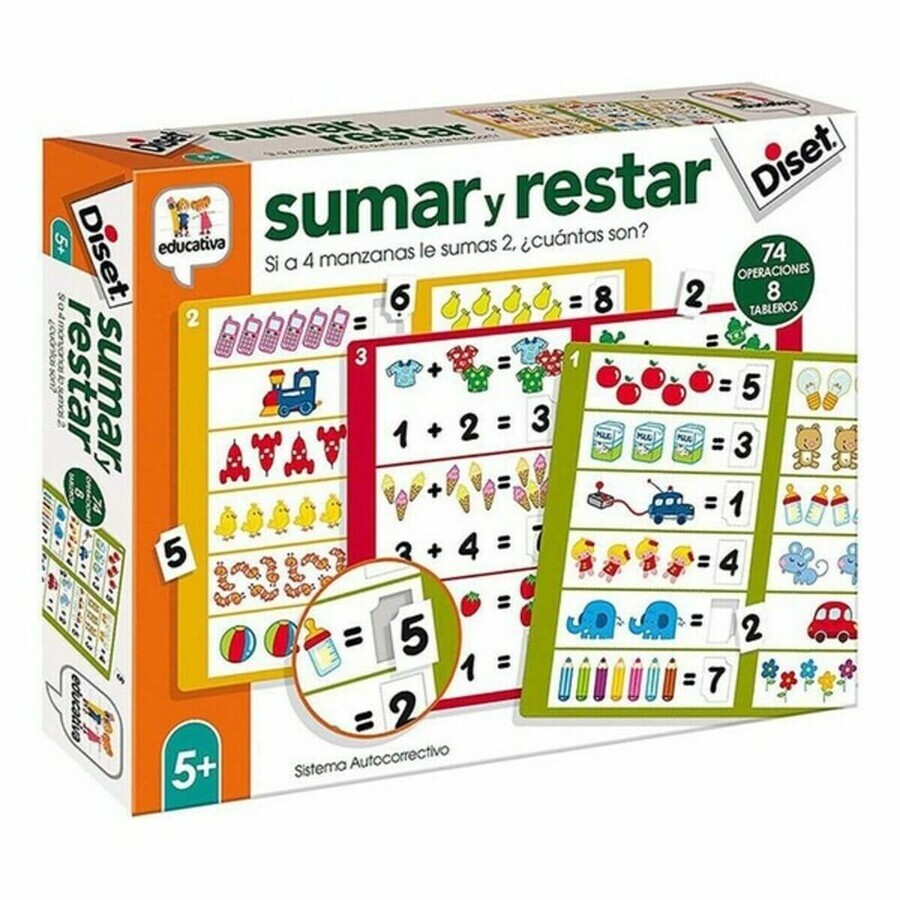 Buy Educational Game Sumar y Restar Diset (ES) Educational Game Sumar y Restar Diset (ES)