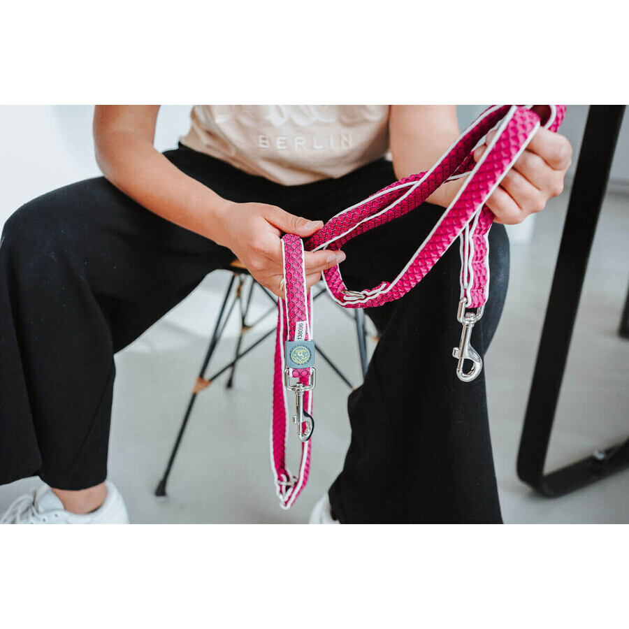 Dog Lead Hunter Fuchsia 2 m Adjustable Dog Lead Hunter Fuchsia 2 m Adjustable
