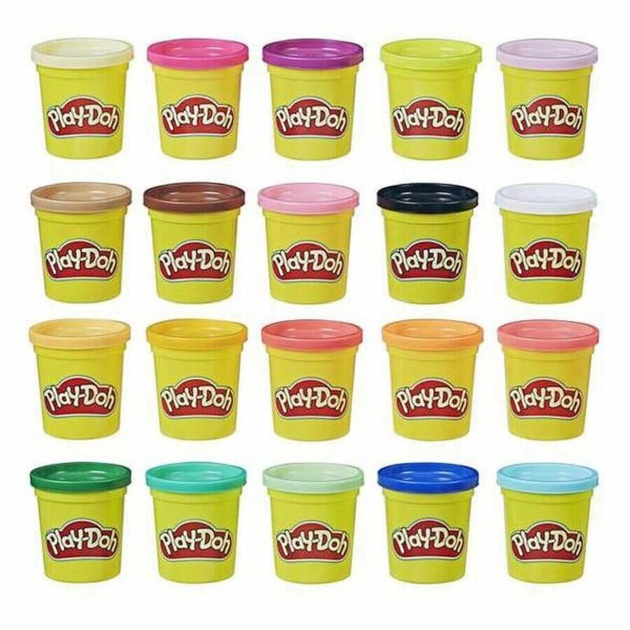 Set di Plastilina Play-Doh A7924EUC 20 Barattoli Set di Plastilina Play-Doh A7924EUC 20 Barattoli