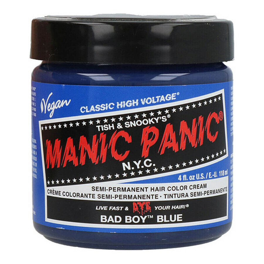 Buy Permanent Dye Classic Manic Panic HCR 11017 Bad Boy Blue (118 ml) Permanent Dye Classic Manic Panic HCR 11017 Bad Boy Blue (118 ml)