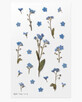 Decorative stickers flowers Unforgettable flowers